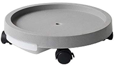 YIREAUD Support pour palette de plantes avec roulettes, support pour pot de fleurs, soucoupe, plateau pour pot de fleurs, dessous de verre