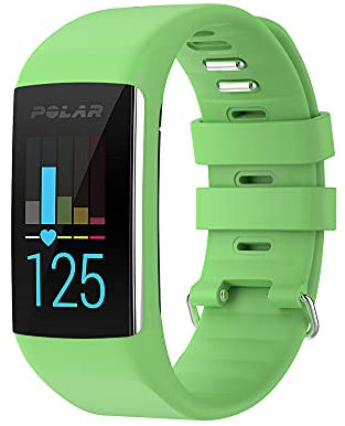 KINKUUN Ersatzarmband kompatibel mit Polar A360 A370 Ersatzarmbänder Armband Uhrenarmbänder.(Grün)