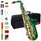SLADE Saxophon Eb Altsaxophon für Anfänger Studenten, Saxophon Erwachsene, Saxophon Alt, Anfänger Saxophon, Altsaxophon, Saxofon Alt, Saxophon, Grün