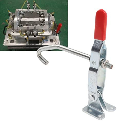 J Hook Toggle Clamp, J Hook Type Toggle Clamp, 170kg Holding Capacity Pull Hook Type Mechanical Hook Toggle Clamp, Toggle Clamps