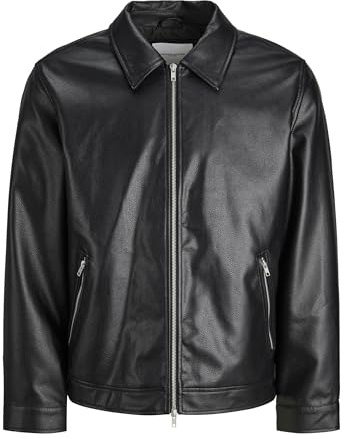 JACK & JONES Jjecasablanca Pu Jacket Noos