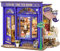 ROBOTIME Maquette Maison Miniature a Construire Salon de Thé, Kit de Construction de Maison Miniature en Bois avec LED, Cadeau Créatif pour Adultes et Enfants