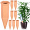 JEDWKFA 8 Autorriego para Macetas, Regador de Plantas, Cono Regador Arcilla, Conos de Riego, Autoriego Macetas Interior, para Flores y Plantas de Interior y Exterior