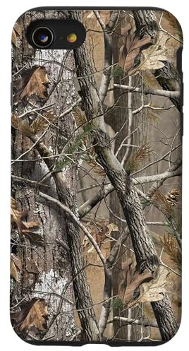 Hunting Camo Real Tree Pattern For Fishing Outdoors Case for iPhone SE (2020) / 7 / 8