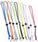 EXCEART 10pcs Bandana Lanyard Huthalter Clip Trageband Umhängeband Strohhut Cowboyhut Polyester Lanyard Mit Haken Einstellbar Schnalle Tragbar Mundbedeckung Nackenband Aufbewahrung