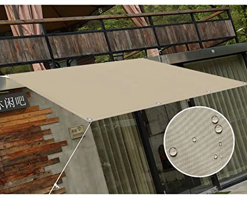 AOTNZ Gerade Kante Wasserdichtes Sonnensegel- Benutzerdefinierte Größen PES Gewebte Rechteck Draussen Schattenabdeckung Für Autozelt, Carport, Terrasse, Sonnenschutz Markise