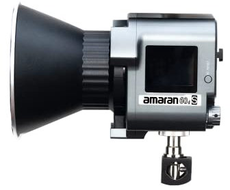 Amaran 60d S - LED Dauerlicht für Fotografen, Studio - Monolight Punktquelle, Videolicht 65W 5.600K, unterstützt Batteriebetrieb, App-Steuerung, Bluetooth 5.0 Mesh, Bowens-Halterung