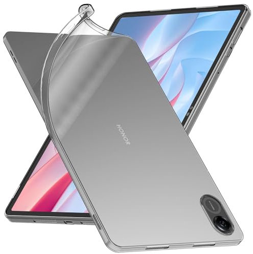 ebestStar - Funda para Honor Pad X9, Carcasa Silicona Transparente, Capa Protectora TPU Antigolpes, Slim Ultra Fina, Transparente