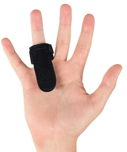 Ferula para Dedo en Gatillo, Ajustables Férulas para Dedos Pulgar, Indice, Corazón, Anular y Meñique, Protector Dedos Mano Ferula Dedo para Artritis y Tendinitis, Unisex Férula de Sujeción para Dedos
