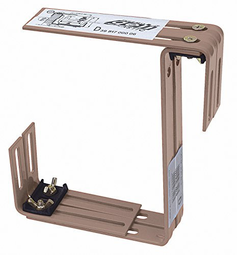 Geli Halter für Standard Balkonkasten zweifach verstellbar Blumenkastenhalter, Farbe:Taupe