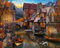 Vermont Christmas Company Autumn Canal Jigsaw Puzzle 1000 Piece - Fall Puzzles for Adults - Large Format Puzzle - Randomly Shaped Pieces