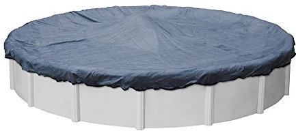 Pool Mate 4233-4-PM Extreme-Mesh Winter Runde Aufstellpool Abdeckung 10.1 m 4.XL Blau