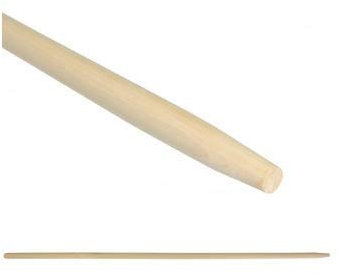 MANICO IN LEGNO DI FRASSINO PER RASTRELLI UNIVERSALE E TIRA FOGLIE TONDO A PUNTA,FRASSINO 1° SCELTA,IL CAMPO LUNGHEZZA CM.150,MADE IN ITALY 1°SCELTA