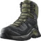 Salomon Quest Element Gore-Tex Scarpe Impermeabili Escursionismo da Uomo, Ispirazione Atletica, Stabilità su Tutti i Terreni, Black Deep Lichen Green Olive Night, 40 2/3 EU