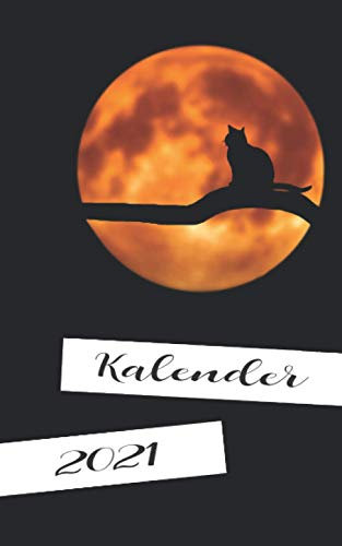 Kalender 2021 Katze: Mondkatze