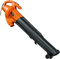 SuperHandy Souffleur à feuilles aspirateur et broyeur électrique 3en1 230V 3000W dépoussiérant filaire 270km/h(max) rapport de réduction 10:1 2 étapes 6 vitesse variable léger pour pelouse et jardin