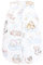 TupTam Baby Sommer Schlafsack 0.5 TOG aus OEKO-TEX zertifizierten Materialien, Farbe: Tiere auf Wolken, Größe: 80-86