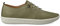 PAYMA - Zapatillas Deportivas Sneakers de Piel para Mujer. Flexibles y Cómodos. Zapatos Planos Casual. Cordones Elásticos. Gran Confort. Color: Kaki, Talla: EU 37