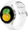 Tobfit für Samsung Galaxy Watch 6 Armband, Galaxy Watch 5/Watch 4 Armband 40mm 44mm, Galaxy Watch 5 pro Armband 45mm, 20mm Silikon Sport Ersatzarmband für Samsung Galaxy Watch 6/Watch 4 Classic (Weiß)