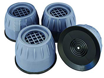 4 Stück/Set stoßdämpfende Unterlegscheiben für Laufband, universelle leise Fußmatten, rutschfest, für Tisch, Stuhl, Bodenschutz, Waschmaschinen-Basishalterung für Bar, Zimmer, Geschäft, Zuhause (