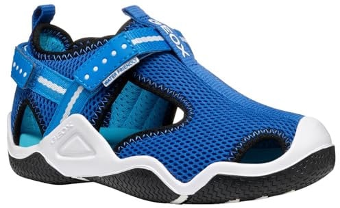 Geox Garçon Jr Wader Shopping-Feed;niño;Sandalias-niño, Royal, 36 EU
