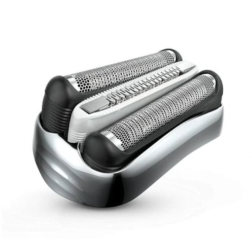 DBXGBST [Rasierköpfe] Ersatz-Rasierkopffolie kompatibel mit Braun 32S Alle Serien 3 300s 310s 5776 5415 5772 3040cc 3050cc 3080cc 350cc 390cc Klingenkopf [Einfach zu ersetzen]