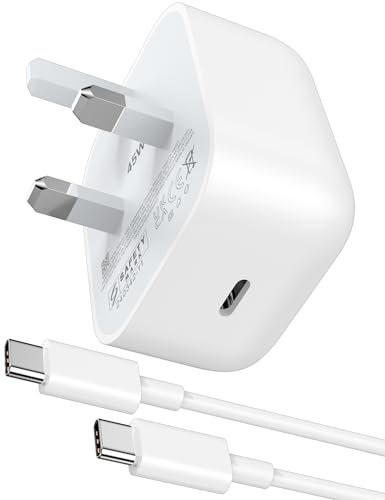 45W for Google Pixel USB C Fast Charger for Google Pixel 9a/9Pro XL/9Pro/9Pro Fold/8a/8Pro/7a/7Pro/6a/6Pro,USB-C Power Charger with 1M Type C Cable for iPhone 16e 16 15Pro Max Samsung A56 A16 A15 A36