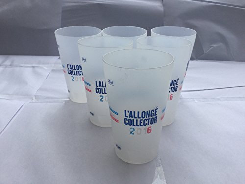 RICARD Lot de 6 gobelets Verre l allongé Collector 2016 25 cl Neuf