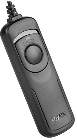 ayex Déclencheur à Distance Filaire AX-10 Compatible avec Nikon (DC2) par Exemple D7500 D7200 D7100 D610 D600 D90 D5600 P7700
