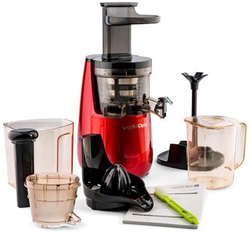 Versapers 141 Extracteur de jus, Rouge