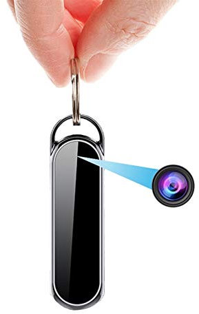 MSHD Mini Cámara De Vigilancia Key HD 1080P Mini Grabadora De Video Con Foto De Voz Llavero Cámara 1080P Videocámara Portátil Audio Digital Sonido Dictáfono (Size : 16GB)