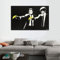 Leinwand Kunst Gedruckt Banksy Pulp Fiction Bananen Street Art Moderne Leinwand Wandkunst Bild für Heimtextilien Künstler Poster 70x120cm (28x47in) Ungerahmt4