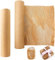 PACK4YA Carta da imballaggio a nido d'ape 30cm×30m (12×98') Carta d'imballaggio ecologica protettiva Kraft per i fornitori di spedizioni in movimento invece del pluriball (marrone)
