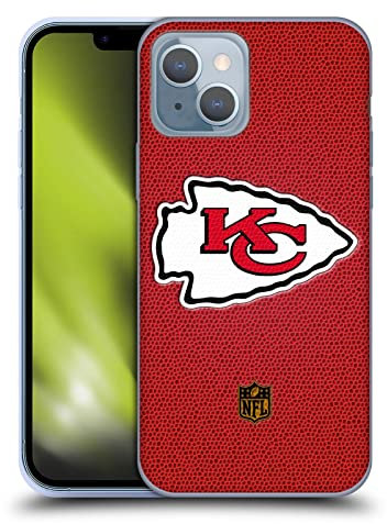 Head Case Designs Offizielle NFL Fussball Kansas City Chiefs Logo Gel Handyhülle Hülle [Militärischer Schutzgrad] Kompatibel mit Apple iPhone 14