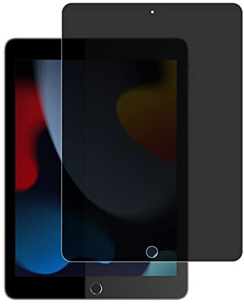LanQii Sichtschutz Kompatibel mit iPad 10.2 Zoll 2021/2020/2019 (iPad 9./8./7. Generation), PET Blickschutzfilter, 360-Grad Privacy Displayschutz Anti-Spy Schutzfolie für iPad 10.2 Zoll