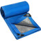 YIJUHOU Tarpaulin Waterproof Heavy Duty 115 GSM Blue Tarp Sheet Cover Multipurpose (2m x 2m)