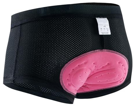 Sous-vêtement de cyclisme rembourré 4D pour femme - Short d'équitation pour vélo - Sous-short de montagne pour femme