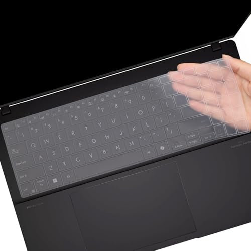 Keyboard Cover for 2025 2024 ASUS Vivobook 15 M5506 S5506 Q5507 S5507 S5507QA 15.6, VivoBook 16 M1607 X1607QA M5606 S5606/VivoBook V16 V3607 16-inch Laptop Keyboard Protective Cover Skin-Clear