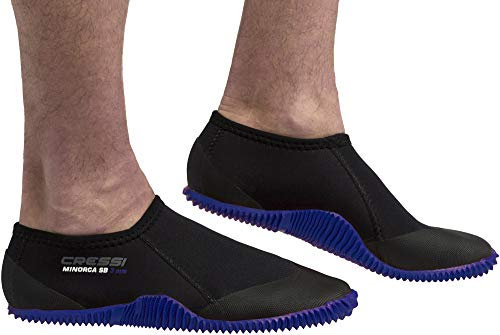 Cressi Minorca Shorty Boots 3mm - Niedrige 3-mm-Neoprenstiefel für Tauch- und Wasseraktivitäten, Unisex-Erwachsene