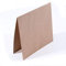 Florence Double cards 200g 15,5x15,5cm 25pcs kraft, Braun