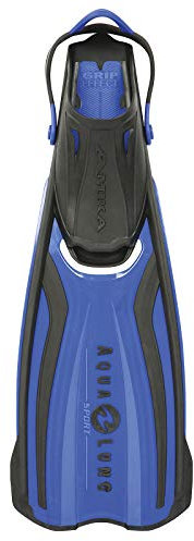 Aqualung Amika - Schnorchelflossen, innovativ, bequem, leistungsstark, mit optimalem Vortrieb, Blau & Schwarz