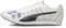 PUMA Evospeed Mid-Distance, Zapatillas de Atletismo Hombre, Multicolor White Black-Lava Blast, 46 EU