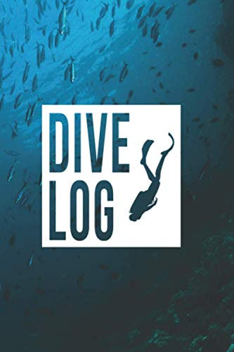Dive Log: Logbuch für Taucher | A5 Format | 120 Tauchgänge | Geschenkidee | Gerätetauchen