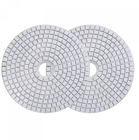 sourcing map 2Stk. Polierpad 5 50 Grits Nass/Trocken-Schleifen für Arbeitsplatte