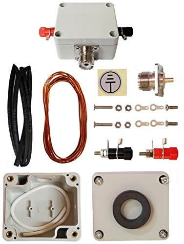 ENUK Antena de radio Balun QRP sintonizador Amateur DIY kit NXO-100 HAM HF Band