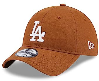 New Era Los Angeles Dodgers MLB Kappe verstellbar Strapback Cap LA braun Baseball - One-Size