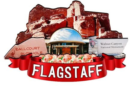 Orlybar Orlaybar Flagstaff Arizona (AZ) Amerika, dekorativer Magnet, 3D-Kühlschrank, Stadt, Reise, Souvenir, Touristengeschenke, handgefertigtes Handwerk, Kühlschrankmagnet, Heimdekoration -66