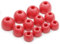 Okuli 12 x Gommini Auricolari in Silicone Ricambio per BEATs Studio Buds, Fit Pro Auricolari Cuffie in Rosso