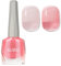 Vernis à ongles rose gelé - Vernis à ongles rose transparent - 60 secondes - Séchage rapide - Vernis à ongles naturel durable - À base d'huile - Respirant - Ne s'écaille pas - Ne cuit pas - Pour femme