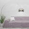Byour3 – Sofabezug 100% Baumwolle mit Muster 2 4 3 Sitzer Sofa Cover Abdeckung Alles Sofaüberwurf Widerstandsfähiger Sofaschutz Auch für Ecksofa Waschbar (Sakura Rose, 3 Sitzer)